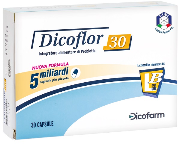 DICOFLOR 30 FERM LATT 30CPS
