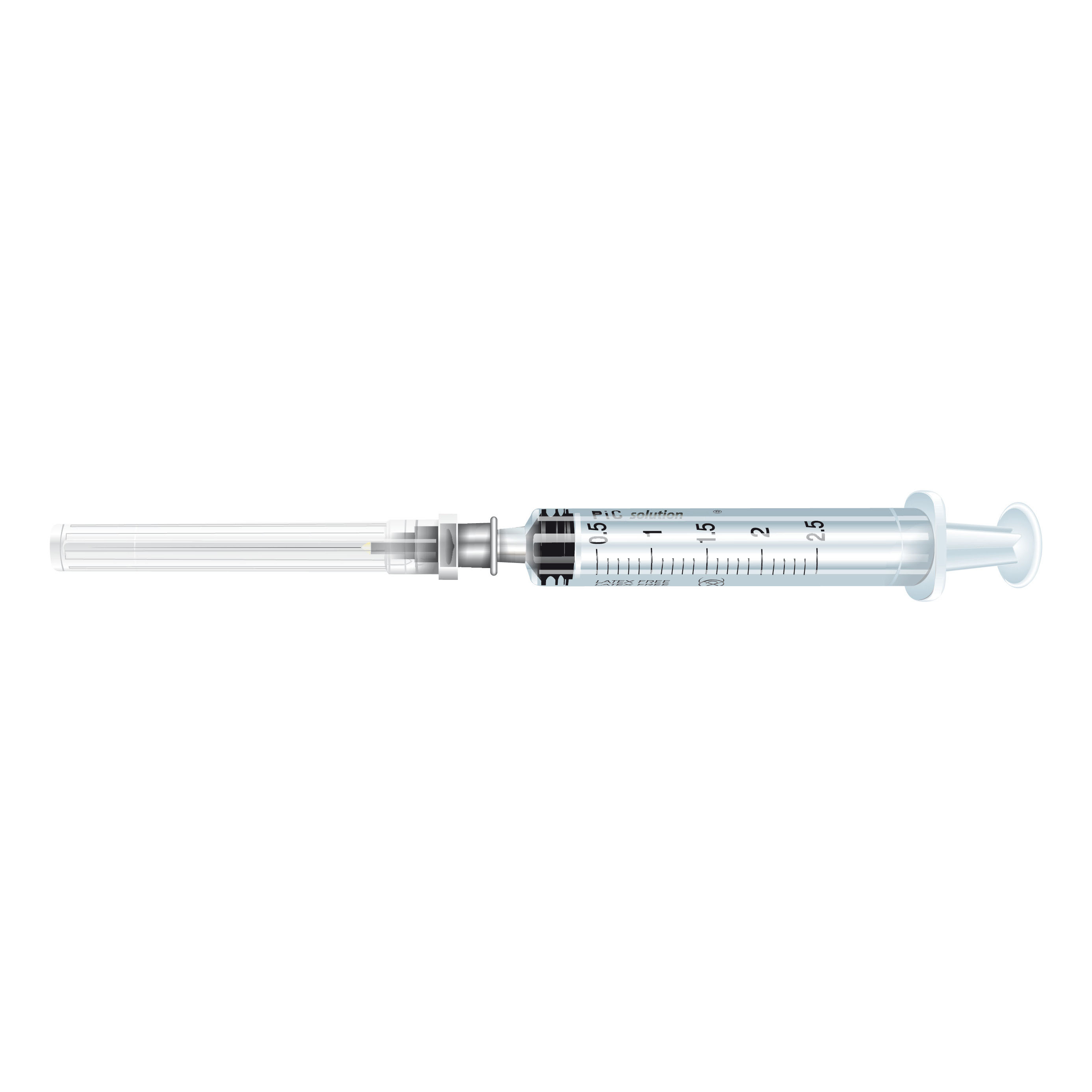 Siringa pic sterile monouso capacita' 2,5ml con ago gauge14 10 pezzi