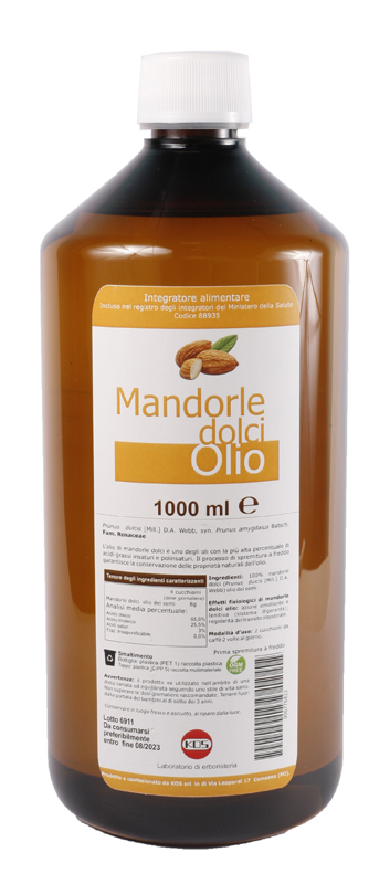 KOS Olio Mandorle Dolci 1000 ml