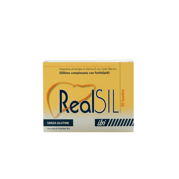 RealSIL Integratore Antiossidante con Vitamina E Cardo Mariano 30 Bustine — confronto prezzi