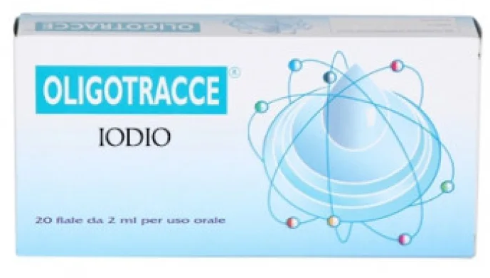 Oligotracce - Iodio 20 fiale da 2 ml