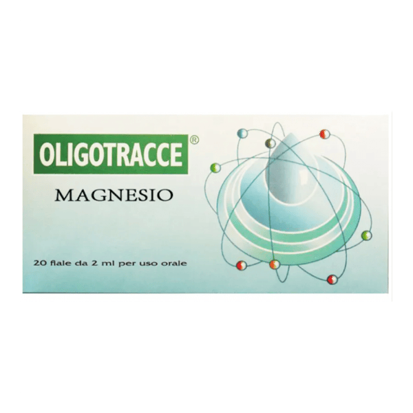 Oligotracce Magnesio Integratore di Magnesio 20 Fiale da 2 ml