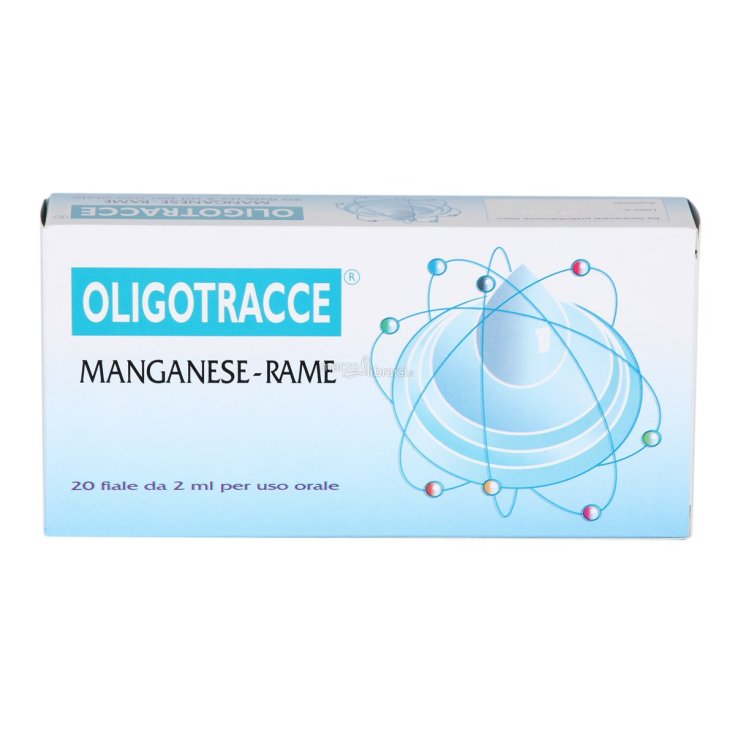 Oligotracce manganese rame 20 fiale 2 ml