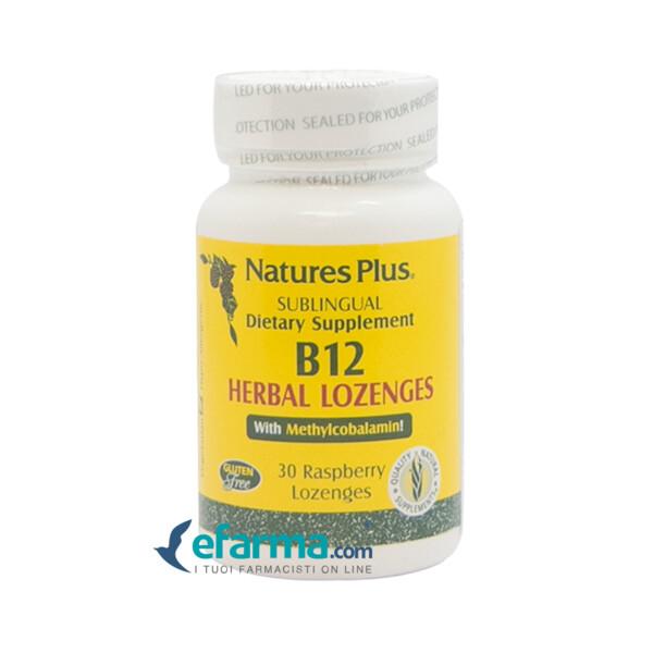 Nature's Plus Vitamina B12 Sublinguale Integratore 30 Pastiglie — confronto prezzi