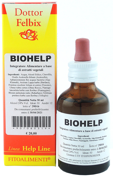 BIOHELP GTT 50ML "EURONATUR" — confronto prezzi