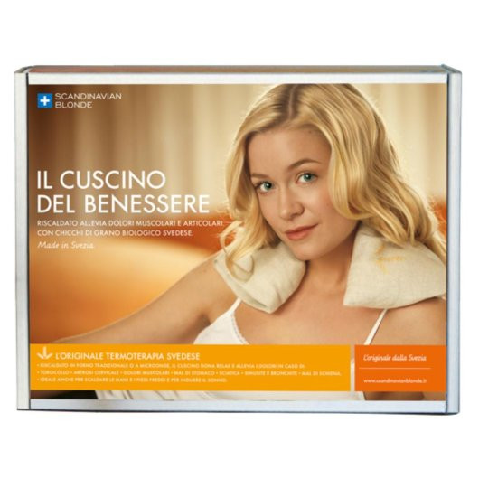 Cuscino Benessere per Dolori Muscolari e Articolari 52x18 cm - NaturHalsan