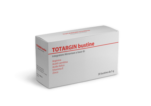 Totargin Integratore Sessuale con Arginina 20 Bustine