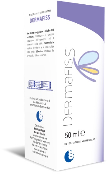 Biogroup Dermafiss Integratore per Benessere della Pelle Gocce 50ml
