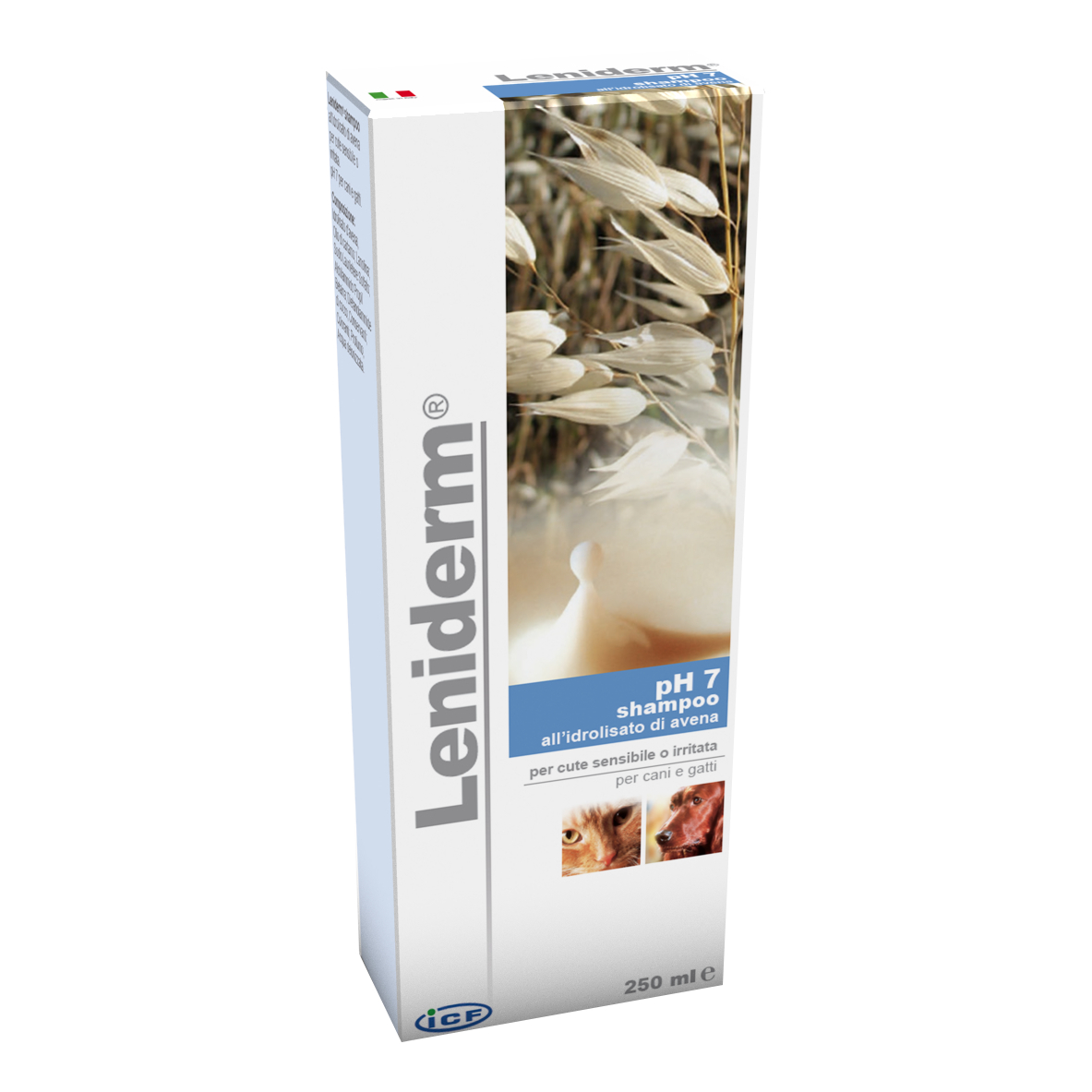 Leniderm sh.cani gatti 250ml