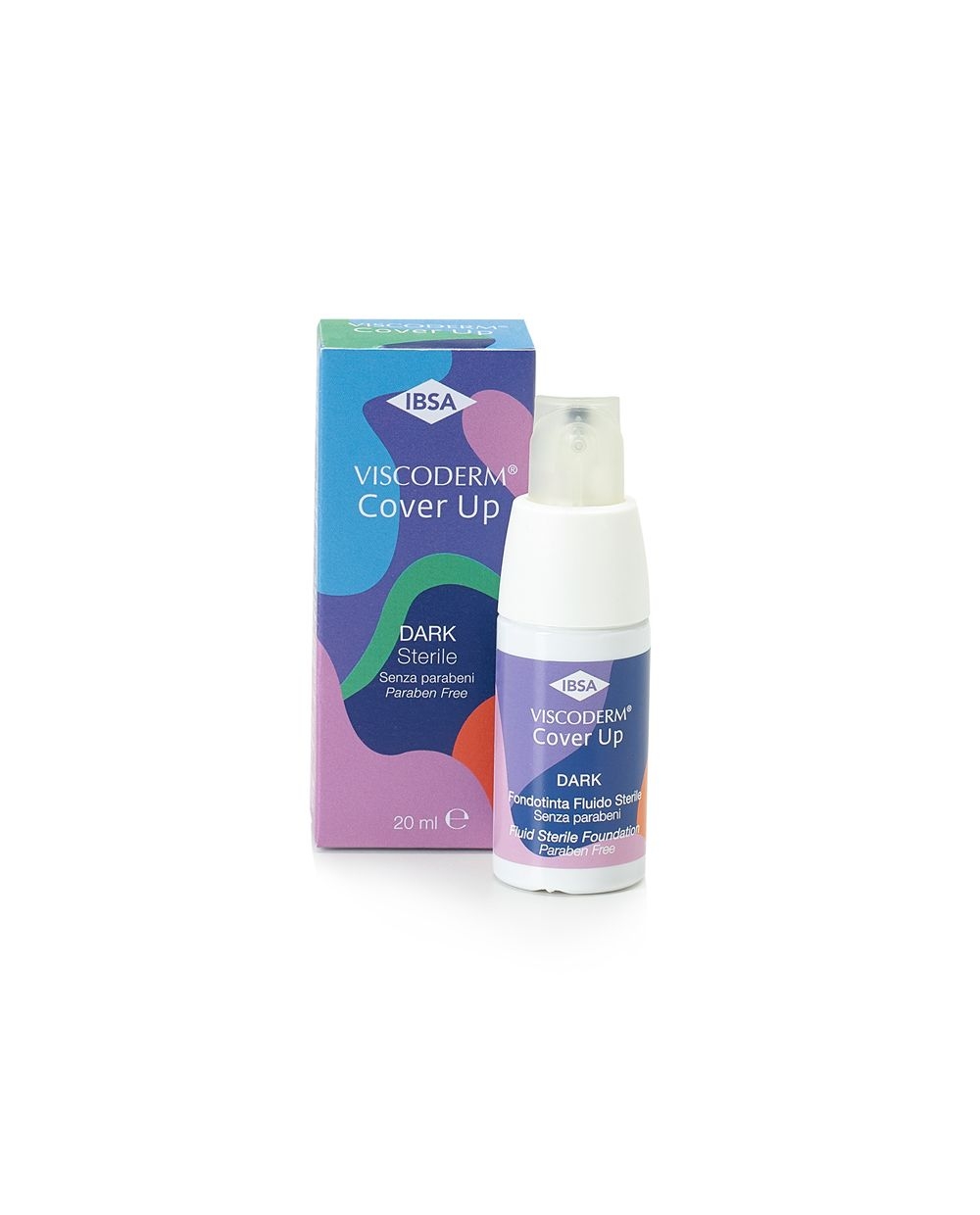 Viscoderm Cover Up dark fondotinta fluido sterile scuro (20 ml)