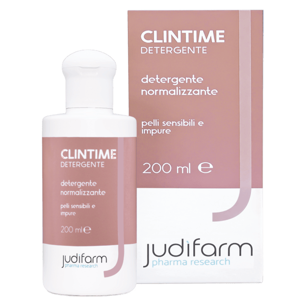 Clintime Detergente Liquido Normalizzante Per Pelle Grassa e Sensibile 200 ml