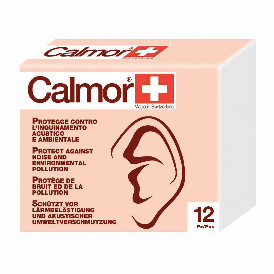 Tappo auricolare antisuono in cera naturale calmor 20 pezzi codice articolo 22043