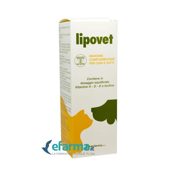 Teknofarma Lipovet Gocce Integratore Vitaminico Cani E Gatti 50 ml