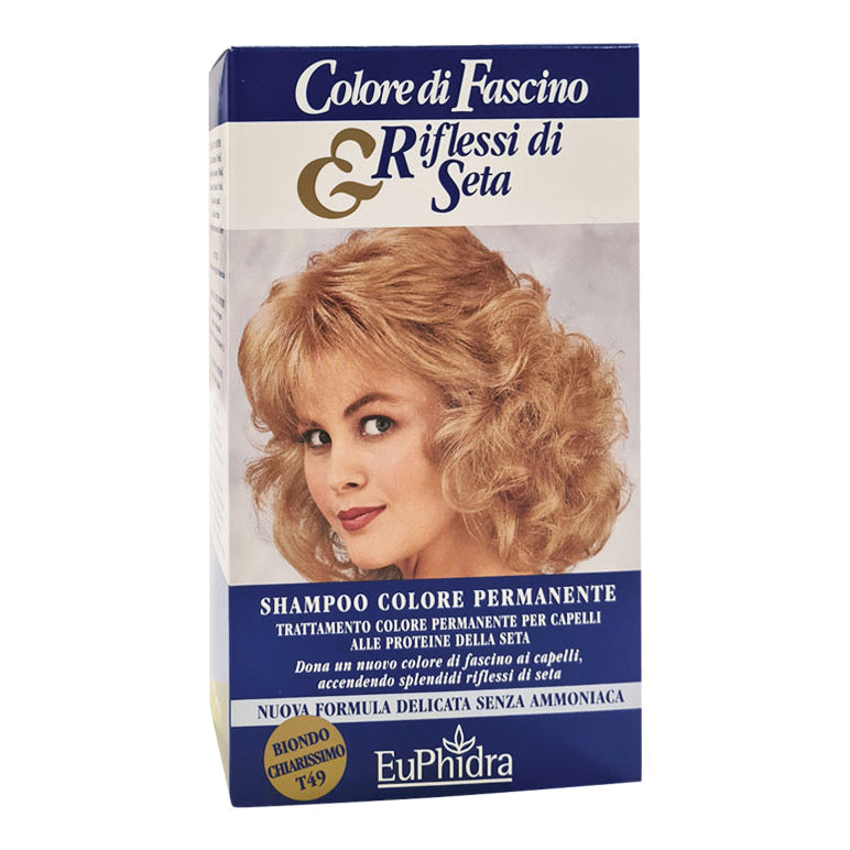 Euphidra Shampoo Colore Permanente Tintura n°49 Colore Biondo Charissimo 120 ml — confronto prezzi