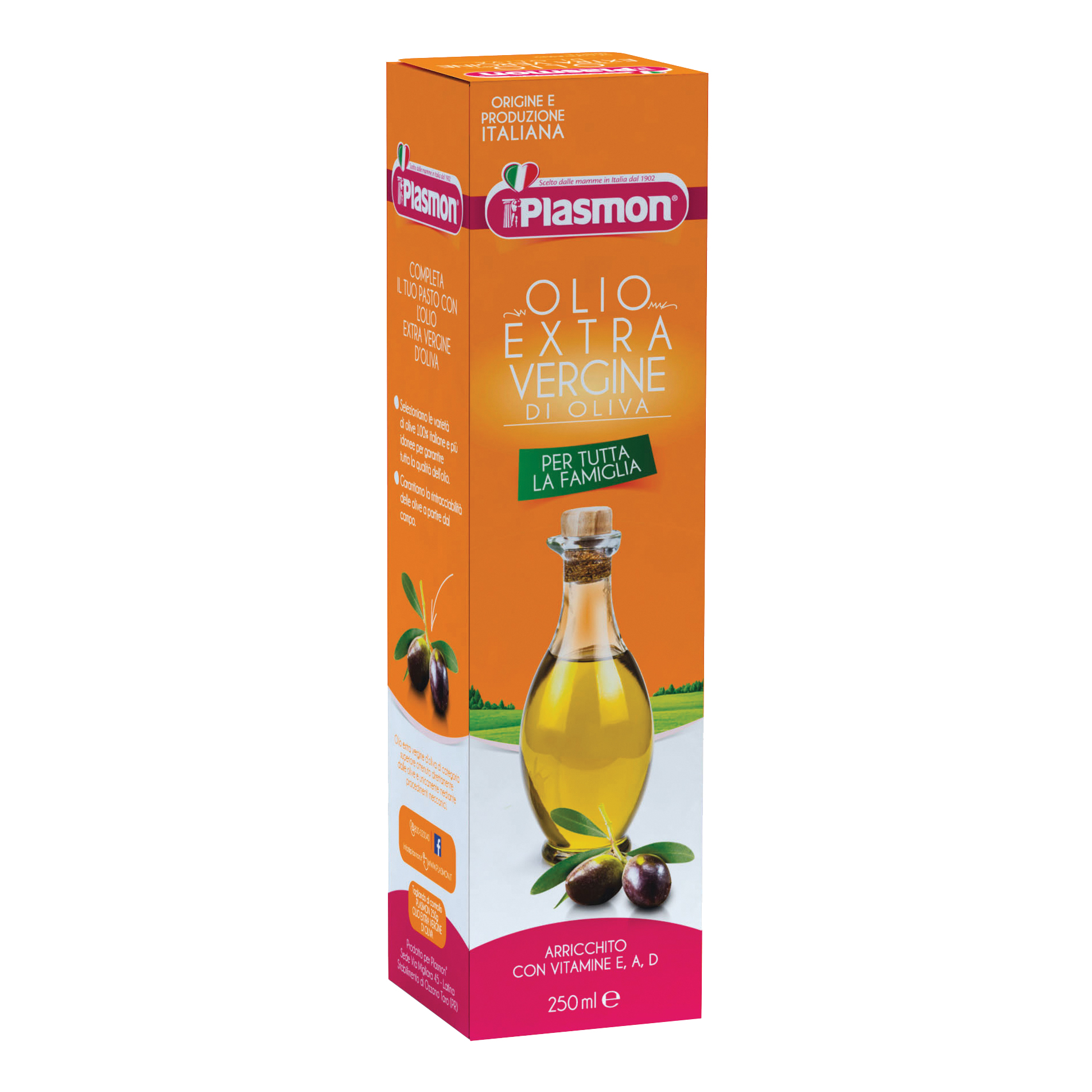 Plasmon olio vitaminizzato 250 ml 1 pezzo — confronto prezzi