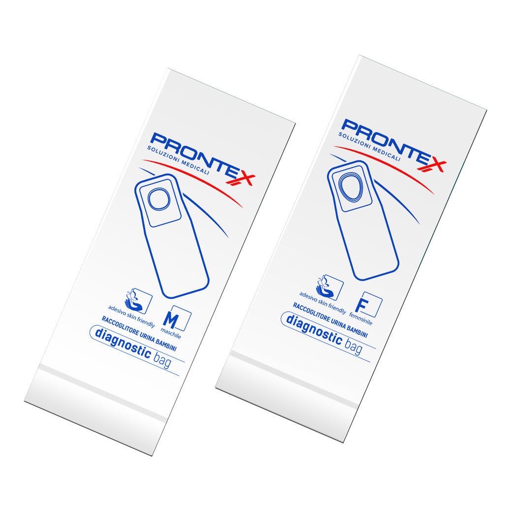 Prontex Diagnostic Bag Maschile Sacchetto Raccolta Urine Bambino