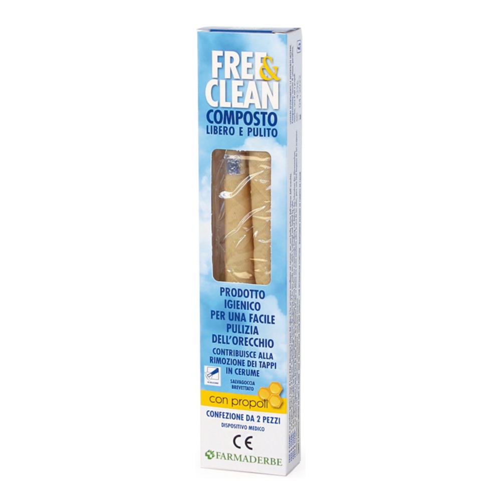 FREE&CLEAN CONI ORECCHIO 2PZ — confronto prezzi