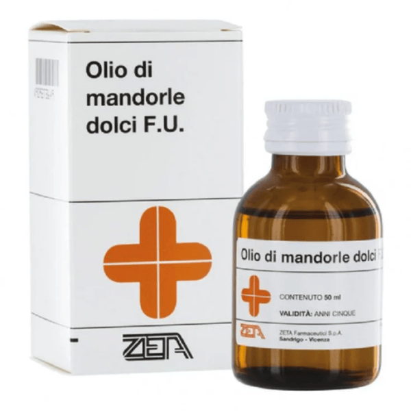 Zeta Farmaceutici Olio di Mandorle Dolci Per Massaggi, Capelli e Smagliature 50g