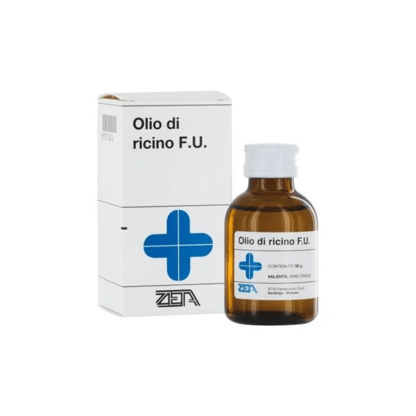 Zeta Farmaceutici Olio di Ricino F.U. Idratante e Lenitivo 50 g