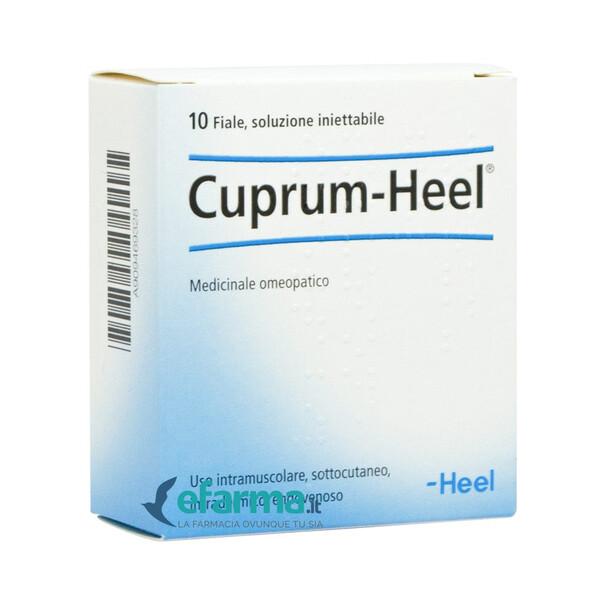 Guna-Heel Cuprum Soluzione Iniettabile Medicinale Omeopatico 10 Fiale