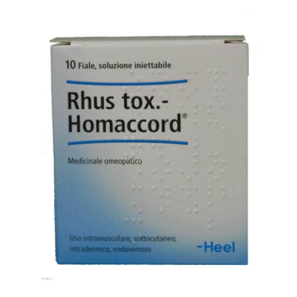 Guna Heel Rhus Tox Homaccord Rimedio Omeopatico 10 Fiale