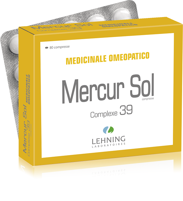 Lehning Laboratoires Lehning 39 Mercur Sol 80cpr