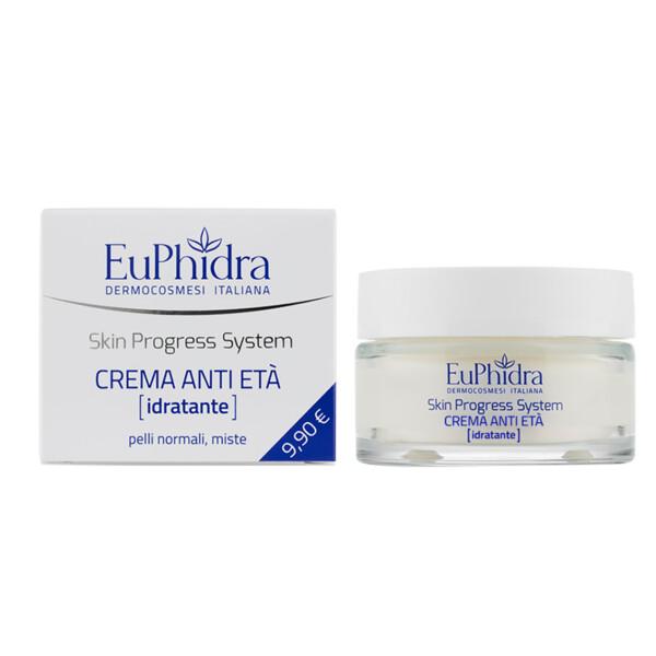 Euphidra Skin Progress System Crema Idratante Anti Età Pelli Normali 40 ml — confronto prezzi