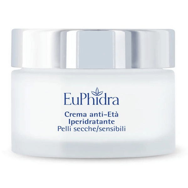 Euphidra Skin Progress System Crema Anti Età Iperidratante Pelle Secca 40 ml