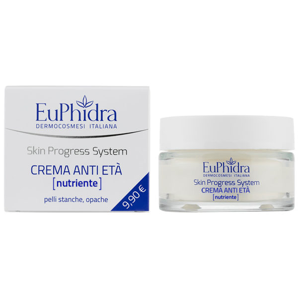 Euphidra Skin Crema Viso Nutriente Anti-Age per Pelli Secche ed Inaridite 40 ml — confronto prezzi