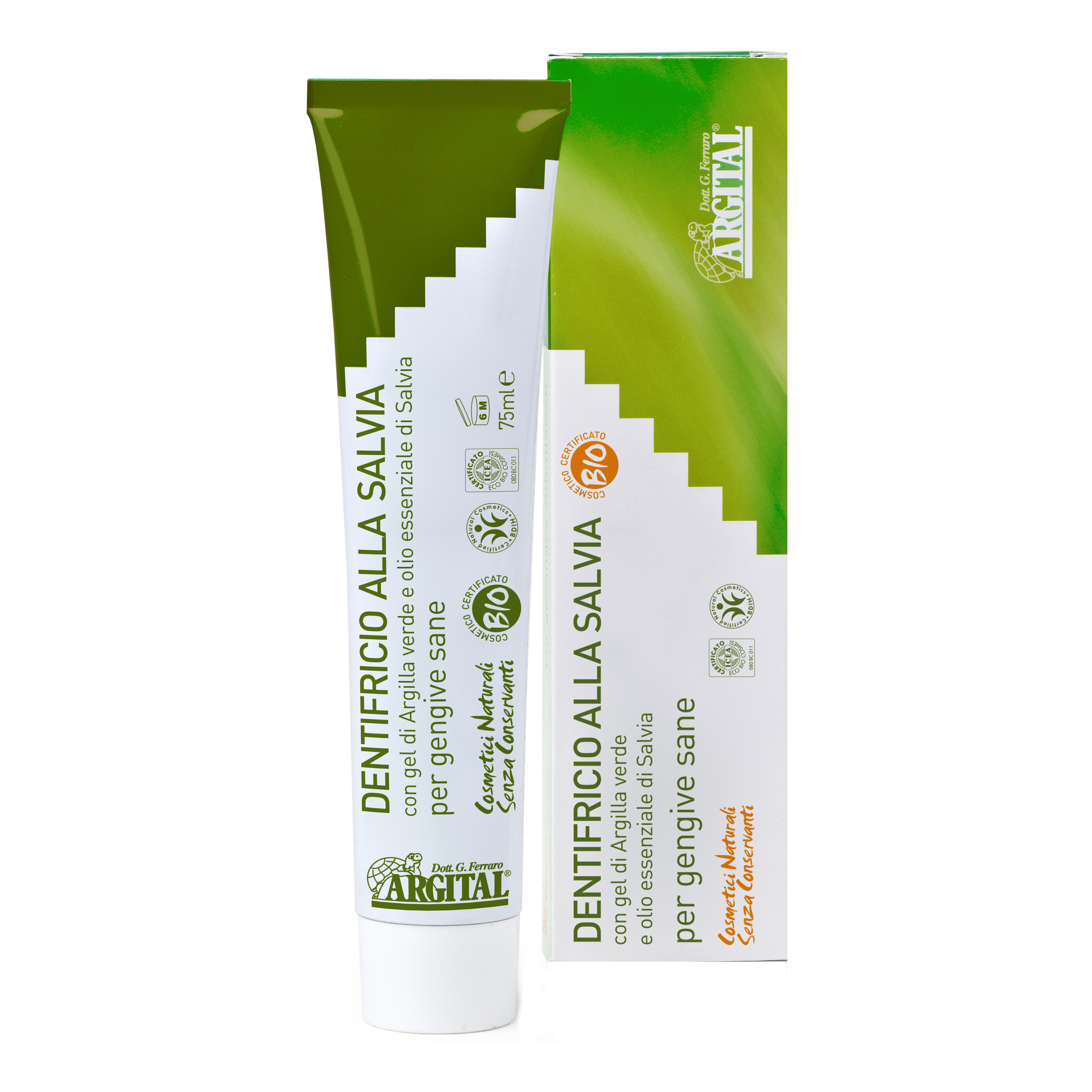 Dentifricio alla salvia 75 g