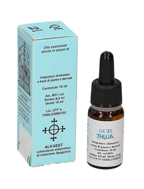 Alkaest, Quintessenza QE21 Thuja Gocce, 10 ml