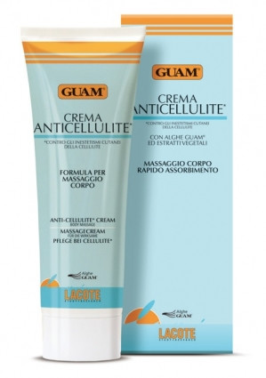 Guam Crema Anticellulite Massaggio Corpo Rapido Assorbimento, 250ml
