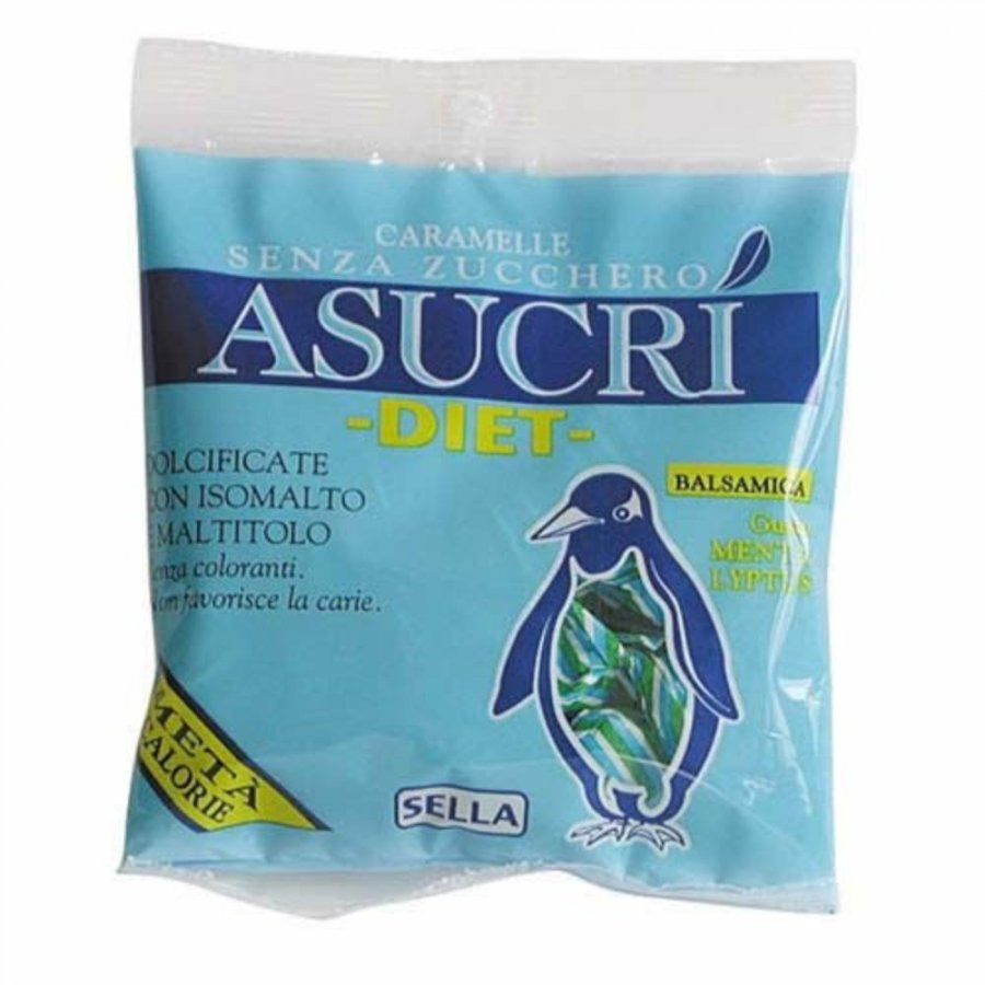 Sella Asucri Diet Caramelle Balsamiche Gusto Mentalyptus, 40g
