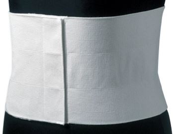 PANCERA OMNIA UTILE NEL DECORSO POSTOPERATORIO INTERVENTI ADDOMINALI TESSUTO ELASTICO MONOESTENSIVO COTONE35%,CHIUSURA ADESIVA REGOLABILE+PATTA 18CM,ALTEZZA 28CM MISURA EXTRALARGE