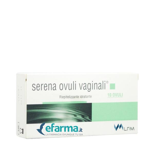 Serena Ovuli Vaginali Riepilizzante Idratante 10 Ovuli