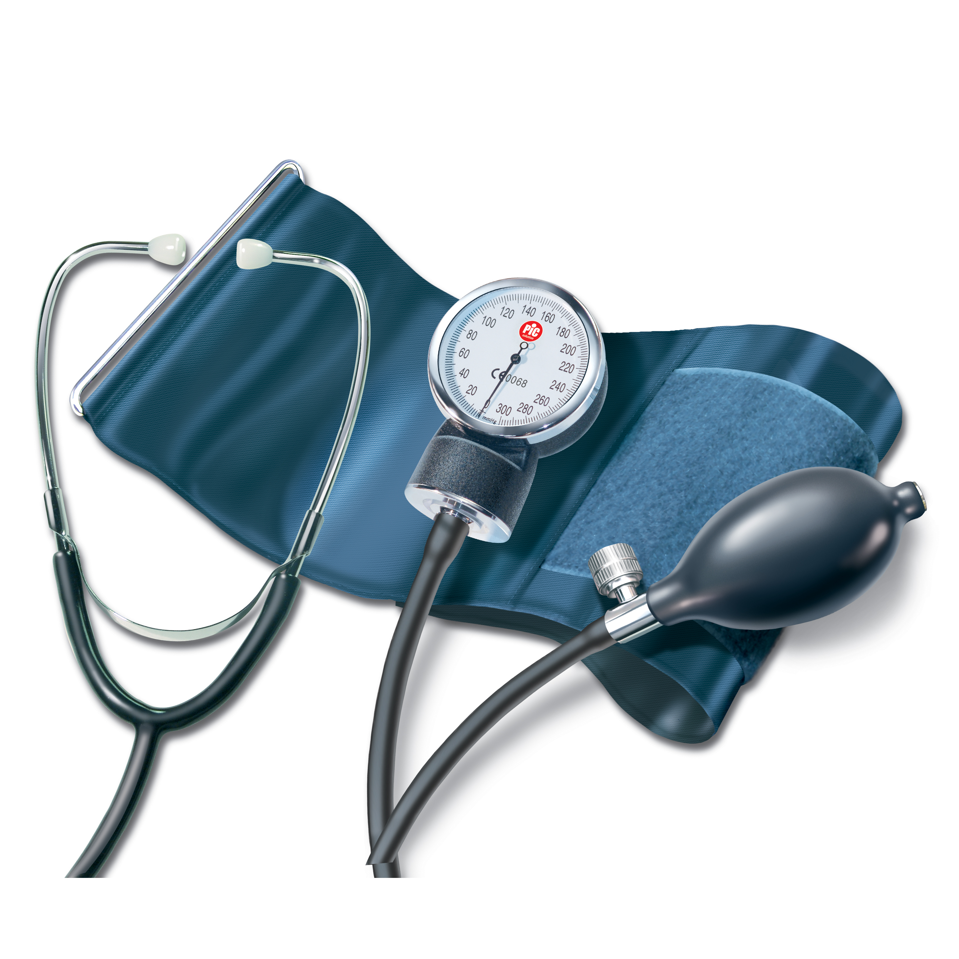 Pic sfigmomanometro aneroide con stetofonendoscopio
