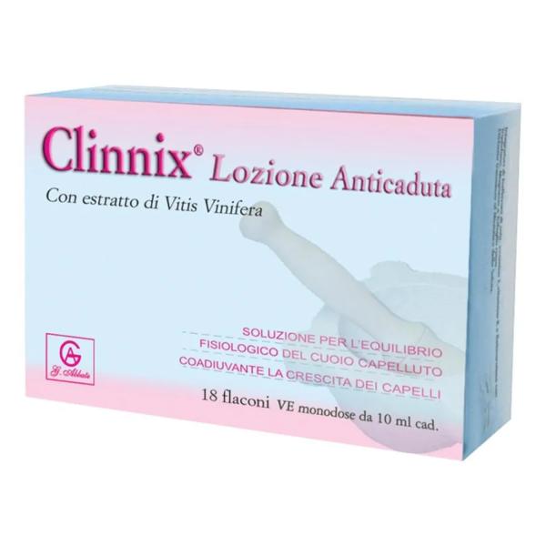 Clinnix Lozione Anticaduta Capelli Con Vitis Vinifera 18 Fiale 10 Ml