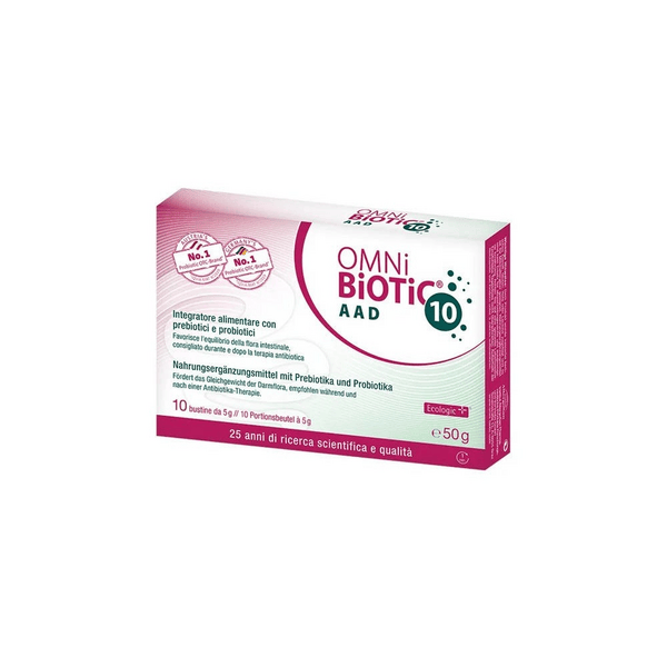 Omni-Biotic 10 AAD Integratore Per Il Benessere Intestinale 10 Bustine