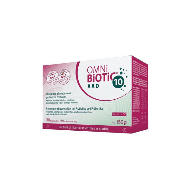 Omni-Biotic 10 AAD Integratore Per Il Benessere Intestinale 30 Bustine