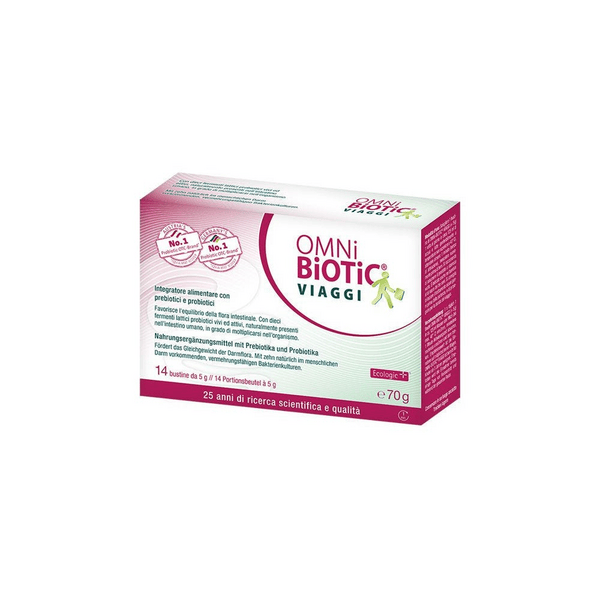 Omni Biotic Viaggi Integratore Per La Regolarità Intestinale 14 Bustine — confronto prezzi