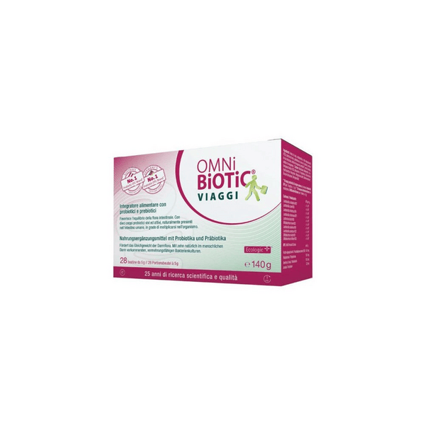 Omni Biotic Viaggi Integratore Probiotico E Prebiotico Per Il Benessere Intestinale 28 Bustine