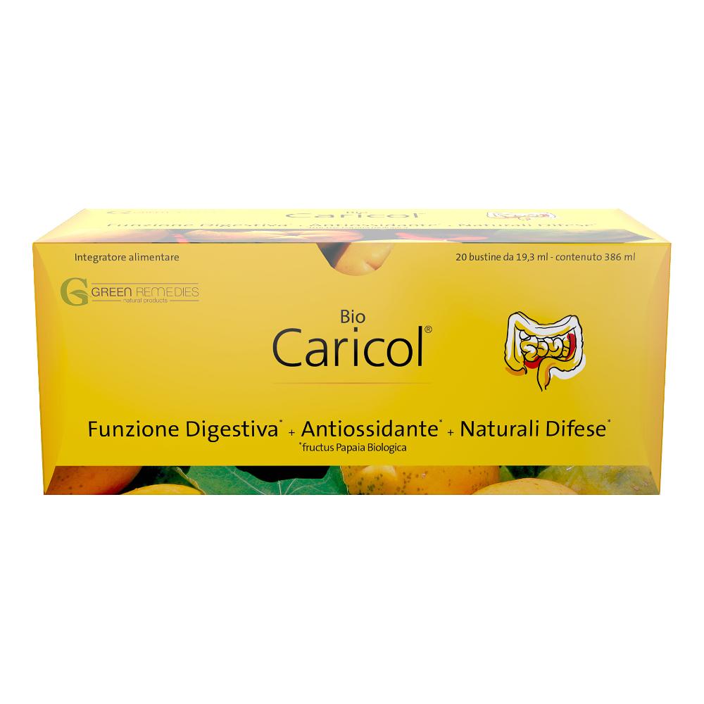 Bio Caricol Integratore Per Il Sistema Digerente 20 Bustine 19,3ml