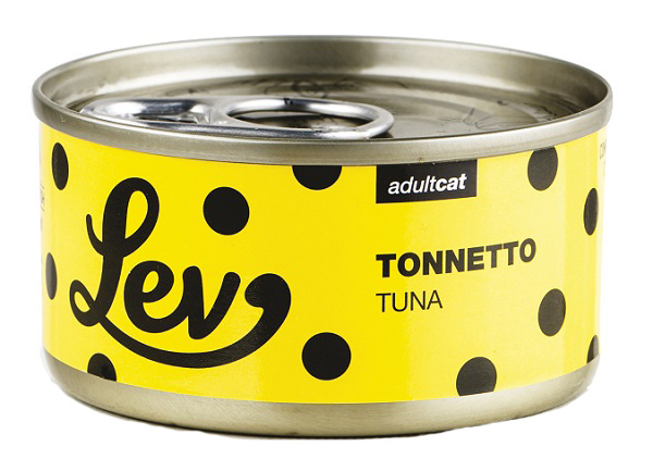 Lev Gatto Lattina In Acqua Di Cottura Adulto Tonnetto 70 Gr