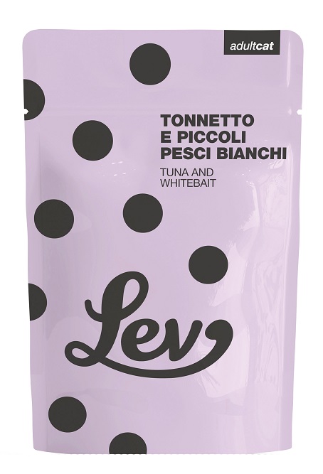 Lev tonnetto piccoli pesci bianchi busta 60 g