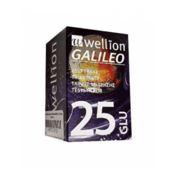 Wellion Galileo Strisce Test Glucosio Sangue 25 pezzi