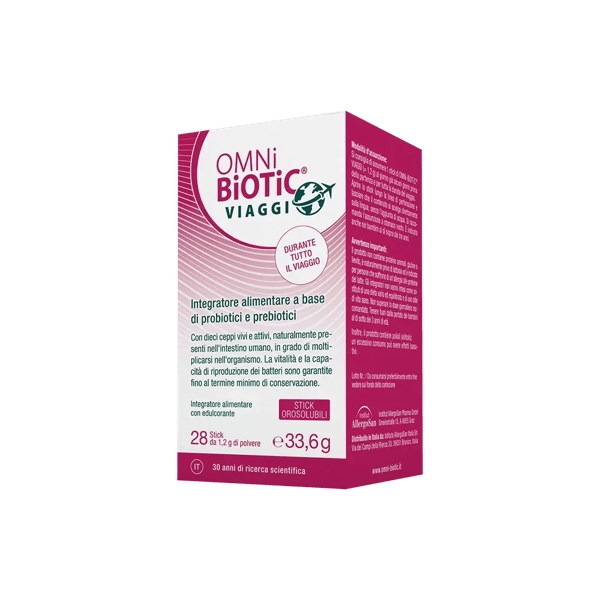 Omni Biotic Viaggi Integratore Per Regolarità Intestinale 28 Stick — confronto prezzi