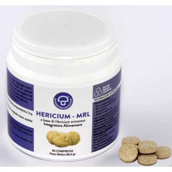 Aneid Italia Hericium Mrl Integratore Alimentare Funghi 90 Compresse