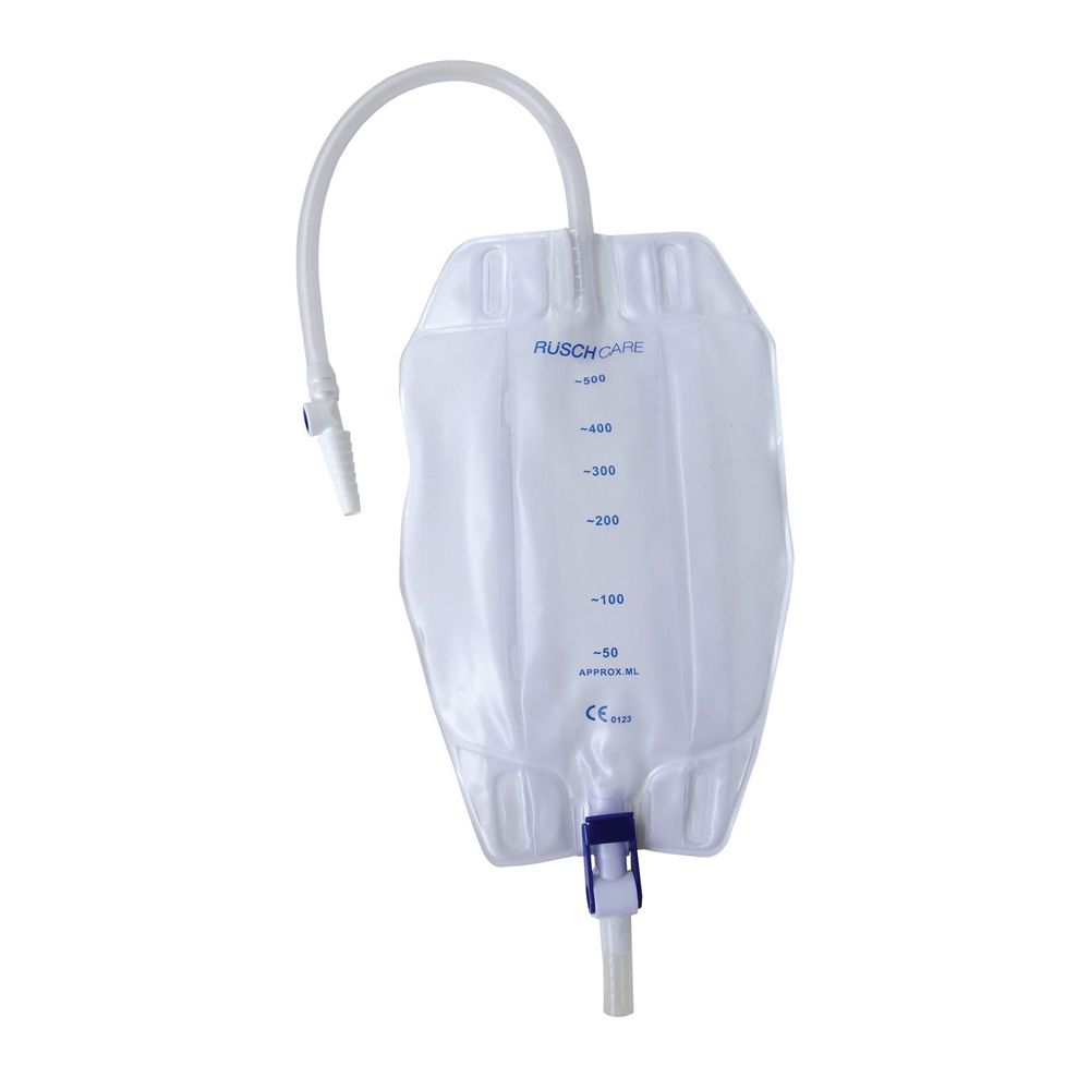 SACCA DI DRENAGGIO DA GAMBA PER INCONTINENZA A TRE CAMERE COMFORT 500CC STERILE IN PVC LATO PELLE RICOPERTO IN TESSUTO NON TESSUTO CON TUBO DRITTO 10CM 8 PEZZI — confronto prezzi