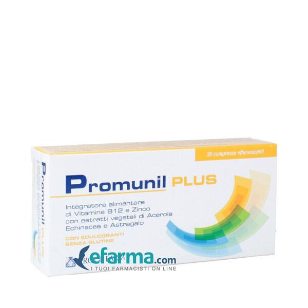 Promunil Plus Integratore Difese Immunitarie 30 Compresse Effervescenti — confronto prezzi