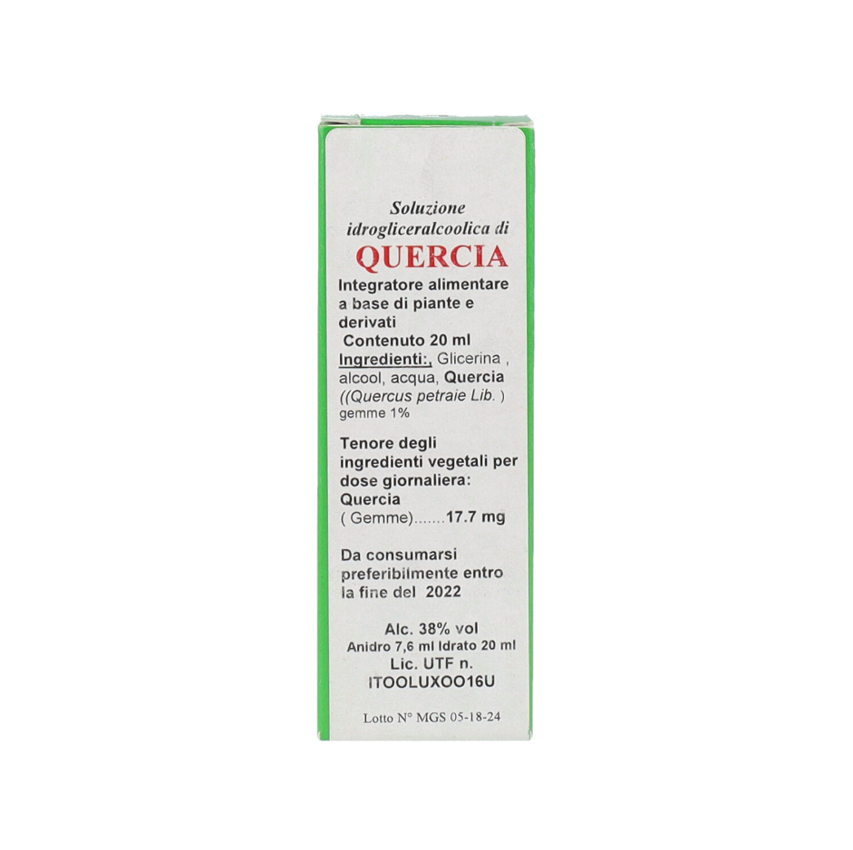 MGS24 Quercia Macerato Glicerico Gocce, 20 ml